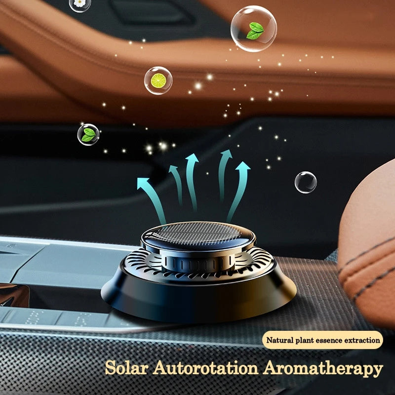 Solar Powered Portable Kinetic Car Air Freshener