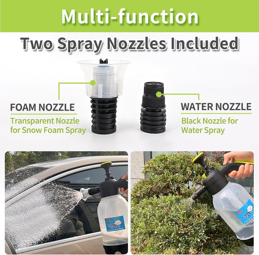 Hand Pump Foaming Sprayer – 75 oz Pressure Foam Cannon