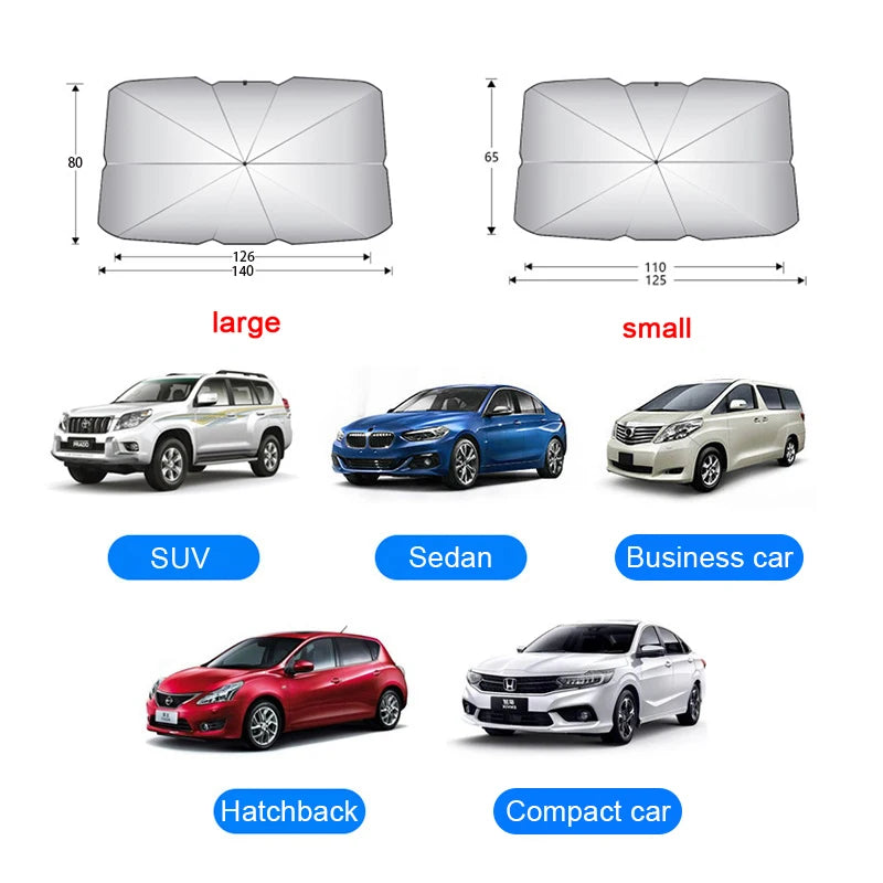 New Car Umbrella Sun Shade Protector
