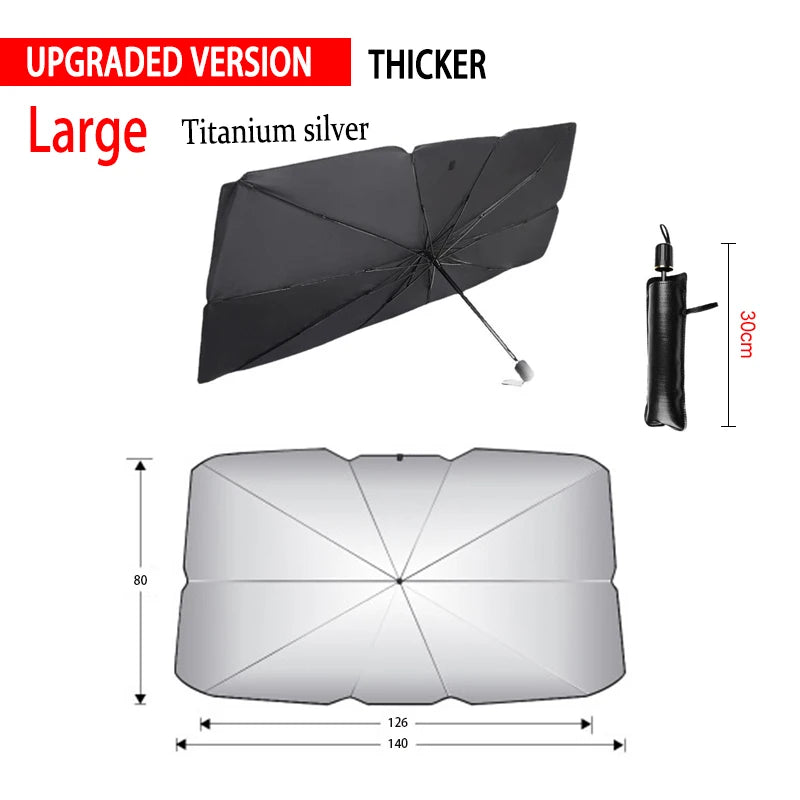 New Car Umbrella Sun Shade Protector