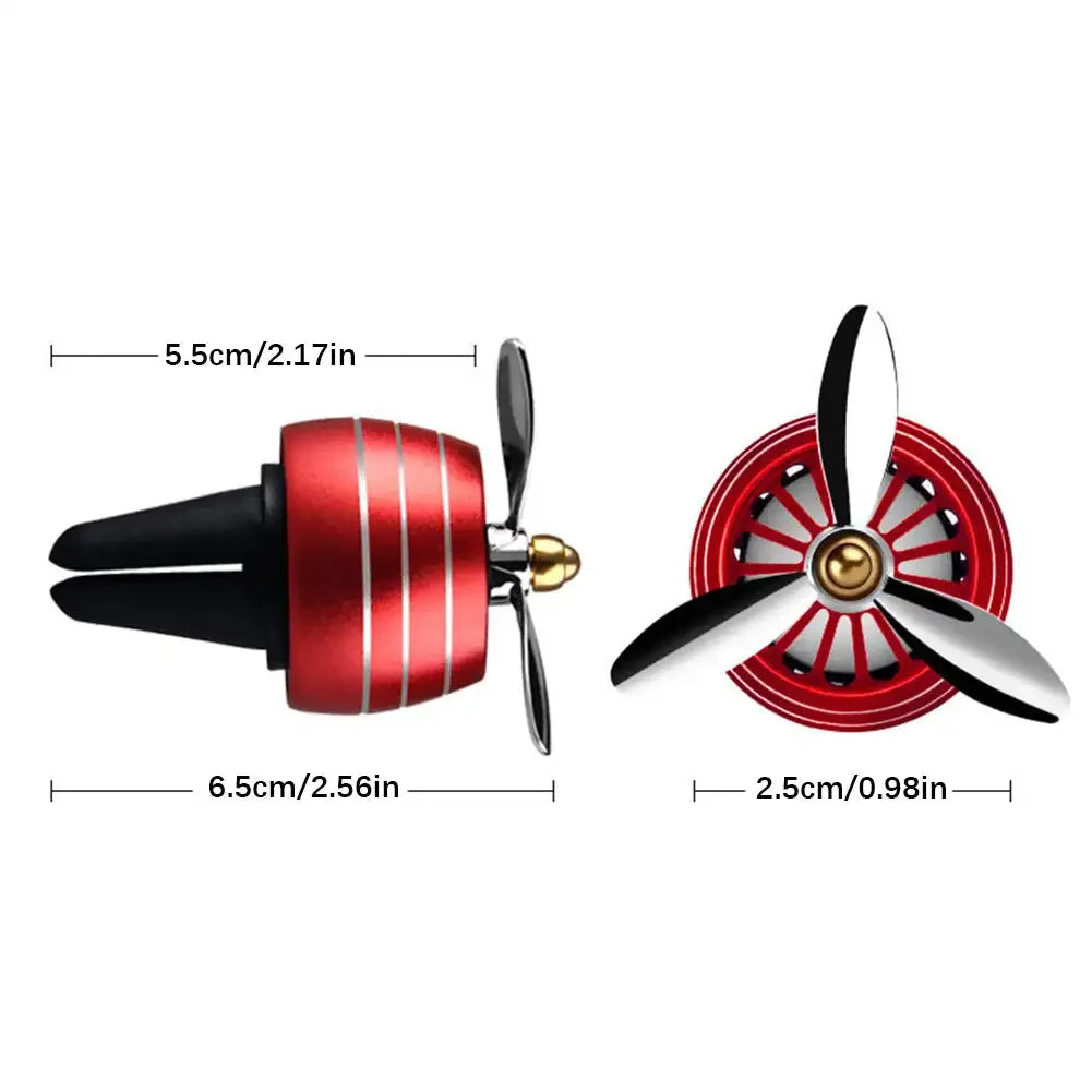 Helicopter Air Freshener Car Perfume Clip Diffuser