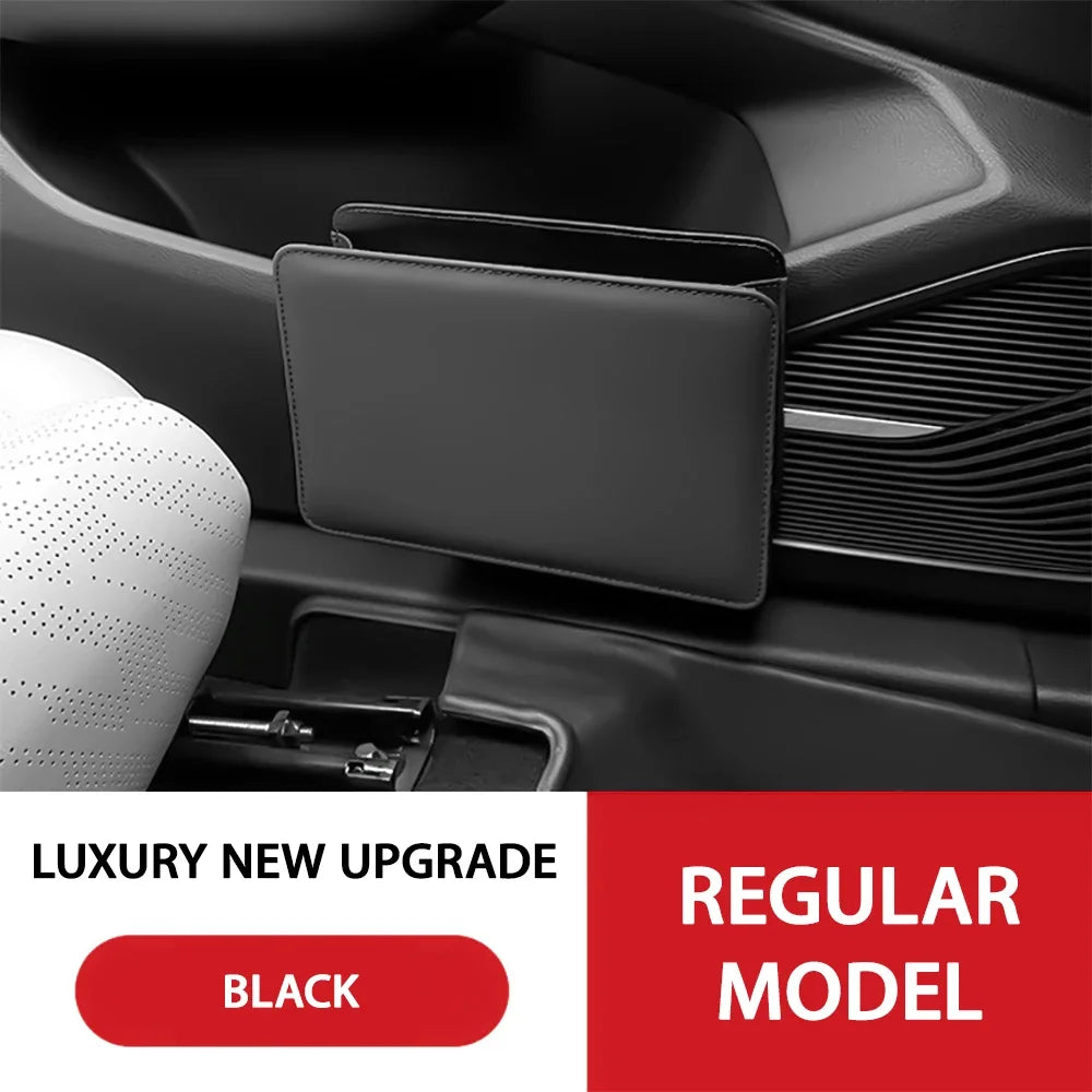 Universal Car Side Door Organizer Premium PU Leather