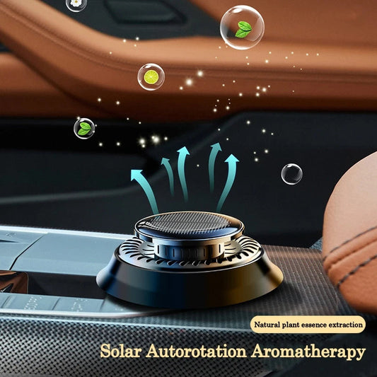 Solar Powered Portable Kinetic Car Air Freshener