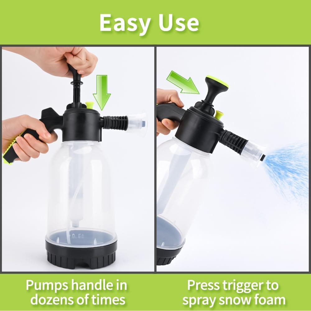 Hand Pump Foaming Sprayer – 75 oz Pressure Foam Cannon