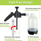 Hand Pump Foaming Sprayer – 75 oz Pressure Foam Cannon