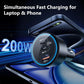 [3 in 1] USB C Car Charger, 4-Port 90W Super Fast Charging Cigarette Lighter Adapter